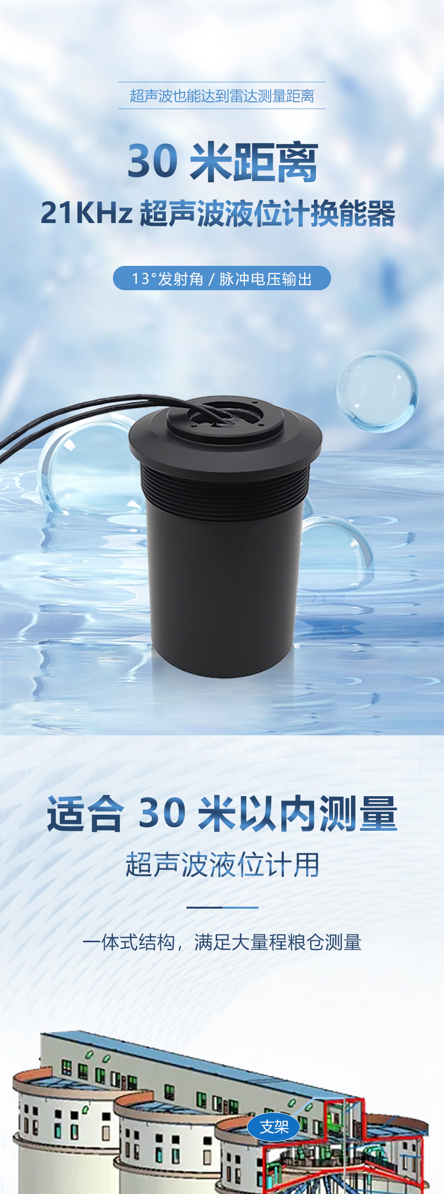 30米距离21KHz超声波液位计换能器详情页_01.jpg